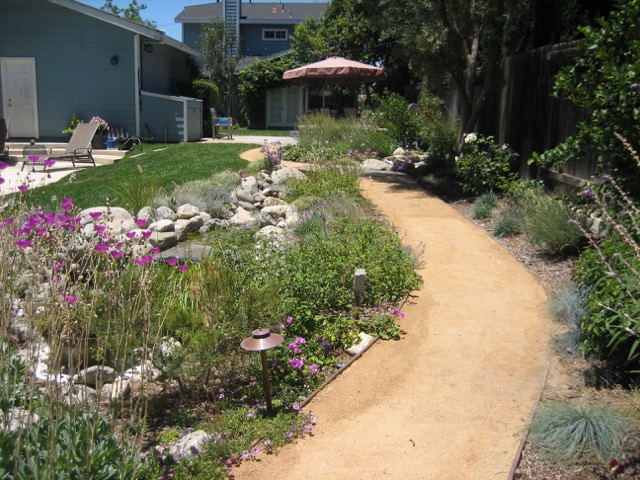 Cottage Garden Landscape Design In Orange County